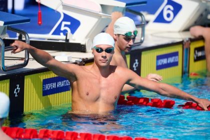 david popovici aur european la 200 m liber steagul romaniei pe cel mai inalt catarg de ziua drapelului 685d82dcbc095