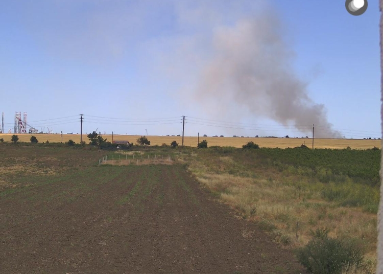doua incendii de vegetatie in judetul constanta interventii ale pompierilor la agigea si ovidiu 685694a3c3f4b