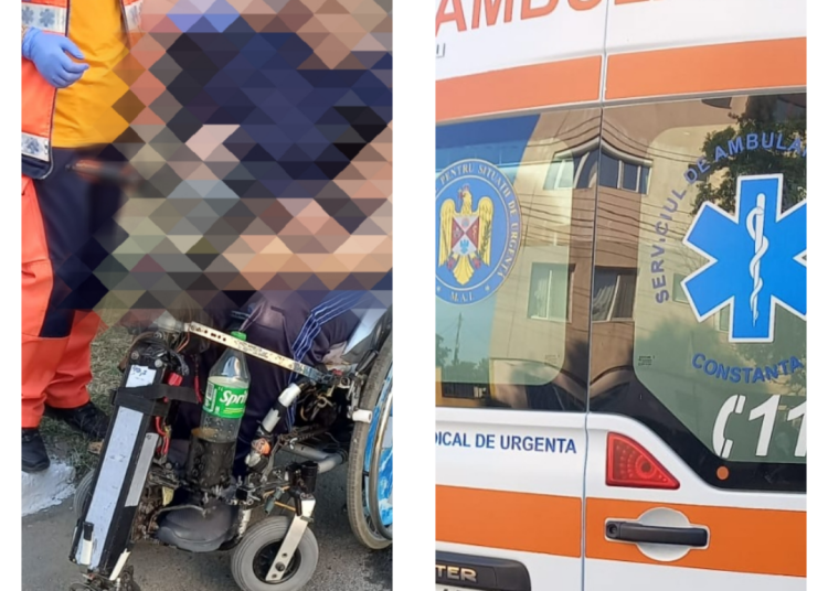 eveniment rutier in cumpana barbat cu dizabilitati ranit dupa ce s a dezechilibrat din cauza unui autoturism 6858d65fe83dd