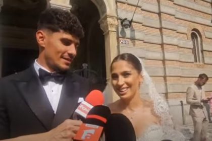 florinel coman si sotia sa s au casatorit religios la constanta le multumesc celor care au fost la biserica alaturi de noi video 684aeb148560e