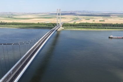 galerie foto final de santier la podul suspendat de la braila astazi are loc receptia lucrarilor si preluarea de cnair 685e4436cc8e1