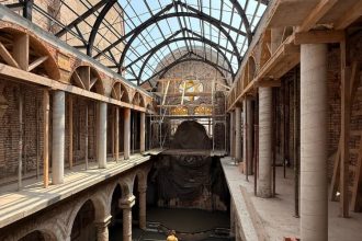 galerie foto reabilitarea sinagogii mari din constanta avanseaza sapa este turnata si urmeaza acoperisul 683db95a3cc02