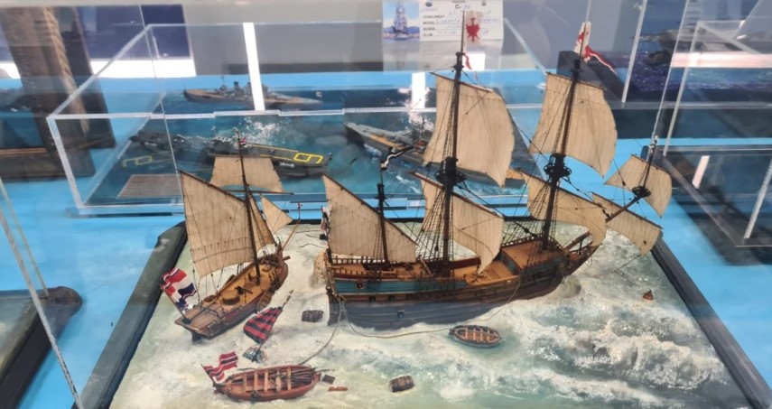 modelele de la campionatul national de navomodele clasa c editia 2025 expuse la muzeul national al marinei romane galerie foto 683ee46911890