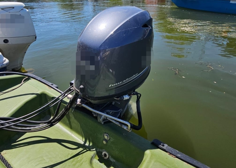 motor de barca in valoare de 20 000 lei cautat de autoritatile din suedia depistat de politistii de frontiera ai garzii de coasta 68480ac381bc1