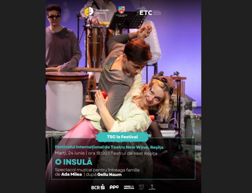spectacolul o insula pe scena din resita la festivalul international new wave 685a4b5e911ce
