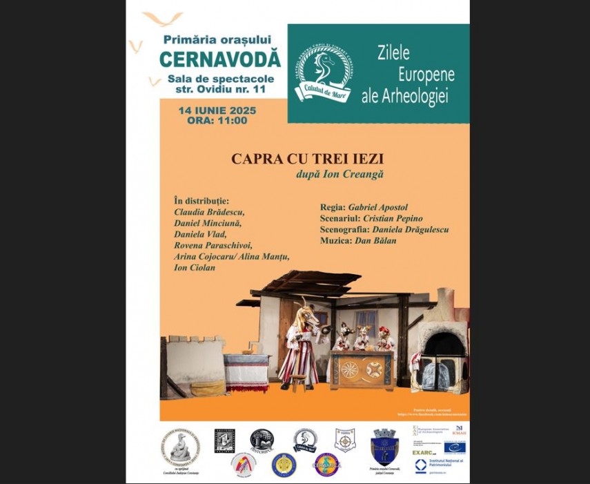 teatrul calutul de mare constanta duce spectacolul capra cu trei iezi la cernavoda 684bc6ab55e8e