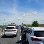 trafic ingreunat pe a2 pe sensul de mers catre litoral in urma unui accident rutier 68567e5cd751e