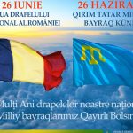 udttmr celebreaza pe 26 iunie doua simboluri identitare drapelul romaniei si steagul tatarilor crimeeni 685d8784cec6b