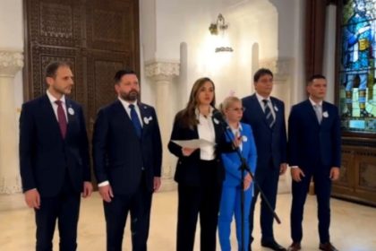 video anamaria gavrila dupa consultarile pentru formarea noului guvern am venit sa facem auzita vocea romanilor care nu au votat cu nicusor dan 6853fafd9d3e4