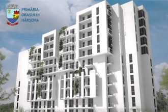 videofoto au inceput lucrarile de construire a blocurilor de locuinte din harsova 685b99074f3df