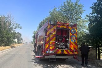 weekend de foc pentru pompierii constanteni 30 de incendii de vegetatie uscata 68592d167440e
