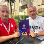 acs marina lmp felicitata de ioan onicas seful federatiei intalnire cu danut albu presedintele echipei de pe litoral 688b77c453294