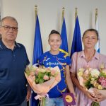 alexia dospin de la csm constanta felicitata personal de vergil chitac pentru medalia de aur obtinuta la campionatul european de atletism u23 6880c1646a79c