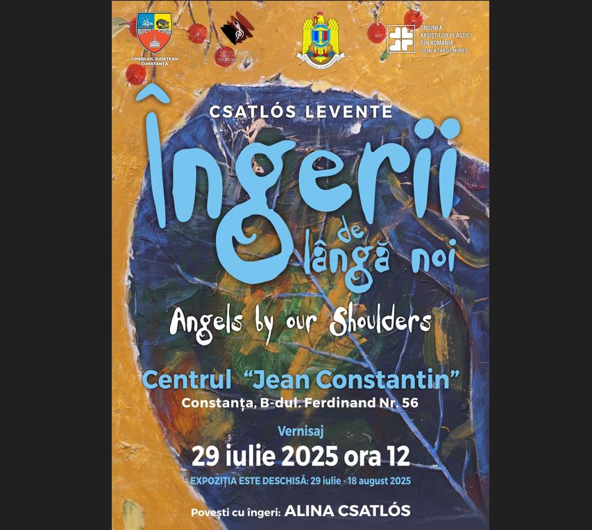 centrul teodor t burada constanta in parteneriat cu muzeul national al marinei romane organizeaza vernisajul expozitiei ingerii de langa noi p 688758dd8527d
