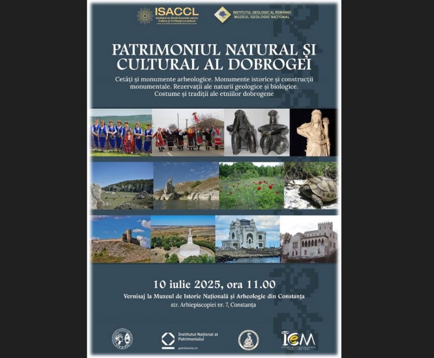 expozitia patrimoniul natural si cultural al dobrogei va fi vernisata la mina constanta p 686bc446e6b5d