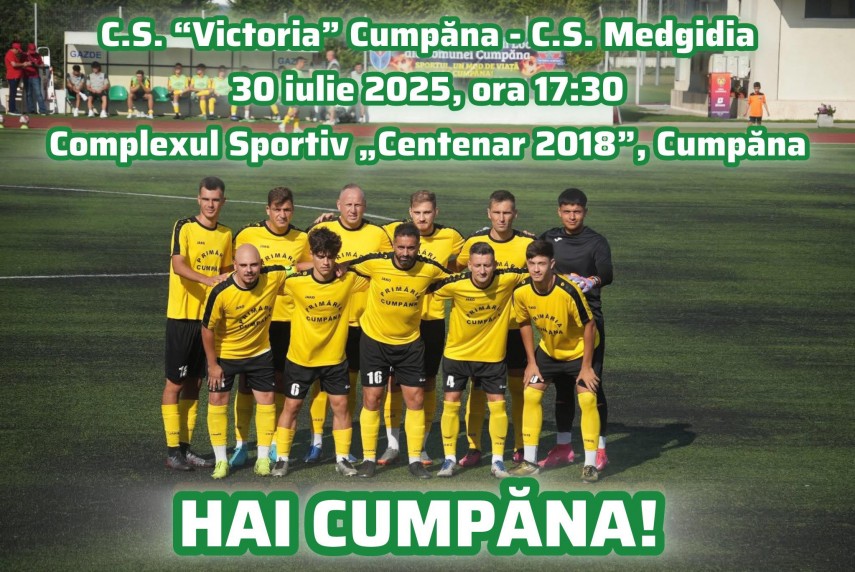 intrare libera la meciul victoria cumpana cs medgidia din turul 1 national al cupei romaniei 688226d92b7c1