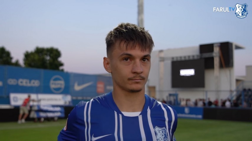 razvan tanasa mvp ul victoriei cu otelul galati echipa e prima care conteaza am luptat toti pentru cele trei puncte galerie foto 687e082c2b991