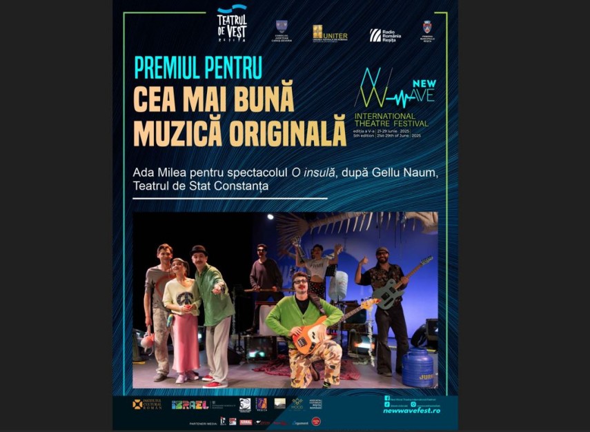 spectacolul o insula al teatrului de stat constanta a fost premiat la festivalul international new wave 6864d298e844f