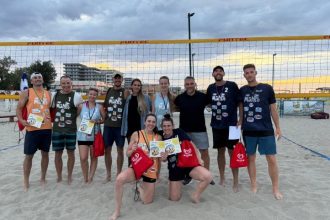 turneele de volei pe plaja mixt de la mamaia si au desemnat castigatorii spectacolul la fileu a fost total galerie foto 6863ea90e2d78