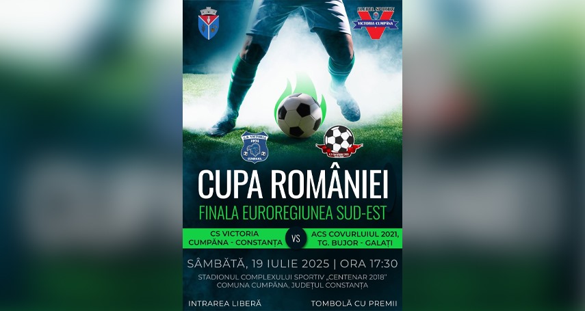 victoria cumpana joaca pentru a deveni campioana regionala in cupa romaniei toti la stadion sambata pentru a ne sustine echipa 687a3efaa73a1