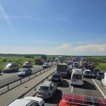 accident cu 3 masini pe a2 pe sensul spre bucuresti 68aad86baa3ff