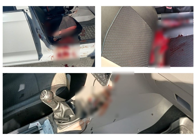 asa arata interiorul taxiului cu care a fost transportata la spital victima crimei de la cernavoda 68b4312e8f8f5