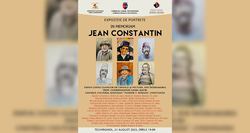 elevii de la clasele de grafica si pictura ai centrului teodor t burada constanta il omagiaza pe actor p 68a6cccd3f000