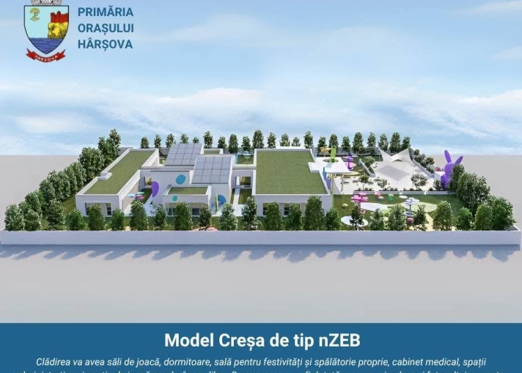 foto stadiul lucrarilor in cadrul proiectului cresei din harsova la peste 70 68aef0050a7a8