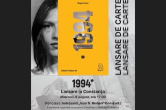 mugur grosu isi lanseaza la biblioteca judeteana constanta volumul 1994 un microroman despre plecarea din orasul natal si perioada petrecuta in bucuresti 68920f034229c