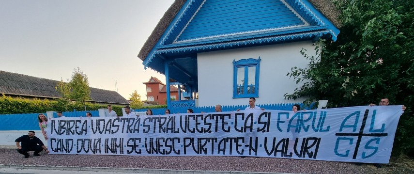 spiritul farul constanta prezent si in judetul tulcea cu ocazia nuntii unui fan infocat mesaj surpriza din partea colegilor galerie foto 689df281e7217