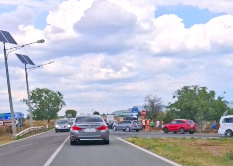trafic aglomerat pe dn38 intre agigea si techirghiol nervii soferilor au fost intinsi la