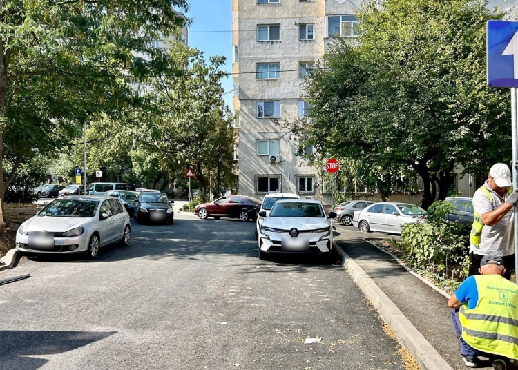 a fost instituit sens unic pe aleea hortensiei din cartierul tomis nord 68b6db347c6ae