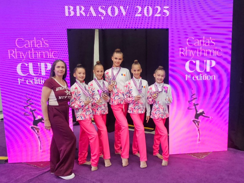 gimnastele de la cs victoria cumpana 13 medalii la carlas rhythmic cup 2025 competitie internationala performante remarcabile galerie foto 68da2f1cf1900