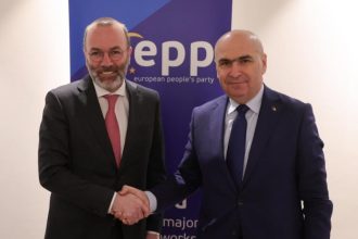 ilie bolojan s a intalnit cu presedintele partidului popular european manfred weber 68b5749b2e4c7