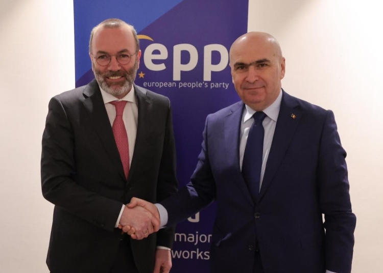 ilie bolojan s a intalnit cu presedintele partidului popular european manfred weber 68b5749b2e4c7