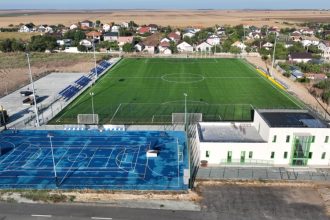 inaugurare la limanu noua baza sportiva gazda unui meci de fotbal 68d1af913723f