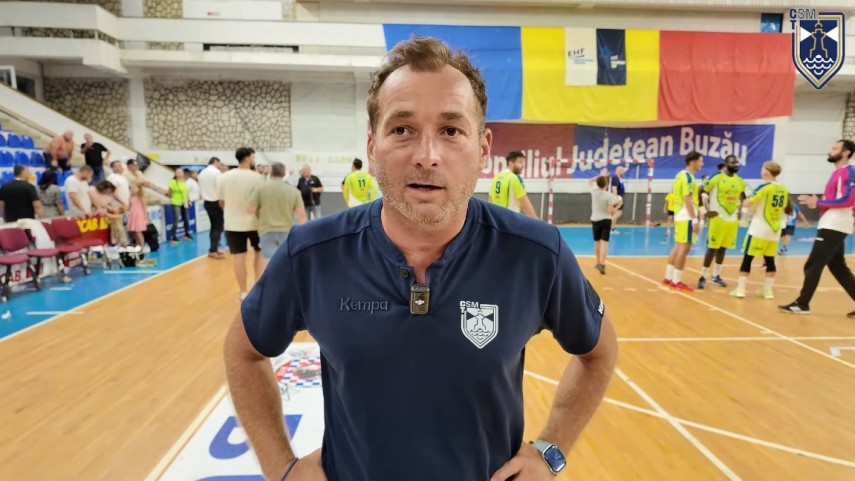 marius stavrositu ma bucur din suflet ca baietii au inteles ce ne dorim de la ei in weekend evolutii in ehf european cup video 68c328d131b5d