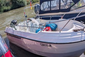 motor de barca in valoare de 75 000 lei cautat de catre autoritatile din suedia descoperit la tulcea 68c94122e9149