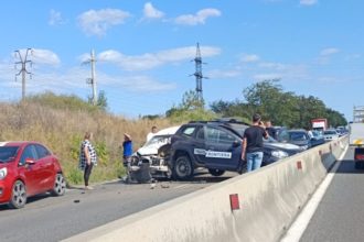 o masina a politiei de frontiera implicata intr un accident rutier la iesirea din constanta 68cd4838912cb