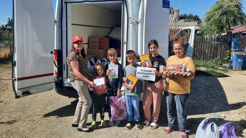 orice crestin trebuie sa iasa din zona de confort caravana faptelor bune a asociatiei suflete deschise a ajuns la oltina 68d111f4ce530
