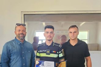 politist de la sectia ii constanta premiat de sindicatul sidepol pentru merite deosebite 68d1474765897