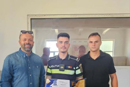 politist de la sectia ii constanta premiat de sindicatul sidepol pentru merite deosebite 68d1474765897
