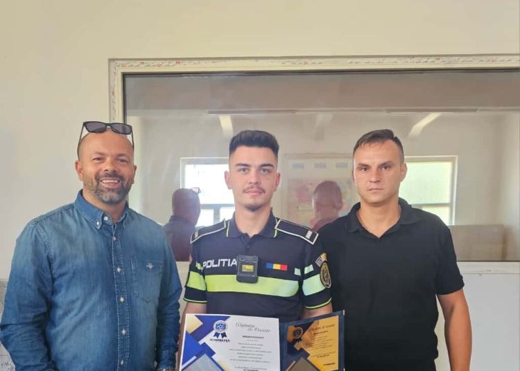 politist de la sectia ii constanta premiat de sindicatul sidepol pentru merite deosebite 68d1474765897