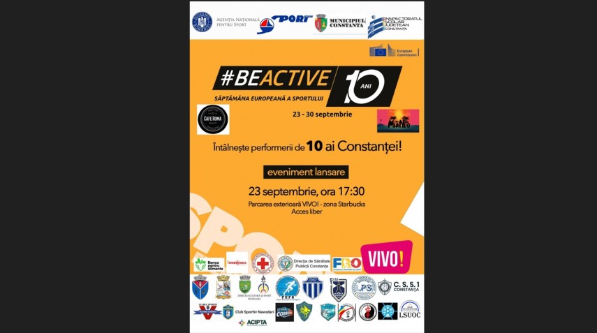 saptamana europeana a sportului marcata la constanta cand are loc evenimentul de deschidere 68cc0a03cbce2