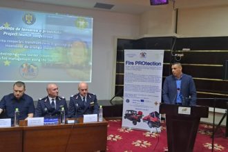 sorin moraru consilier al vicepresedintelui consiliului judetean tulcea a participat la conferinta de lansare a proiectului fire protection 68cd21b547b00