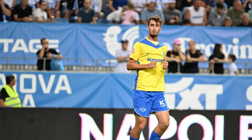 stefan dutu debut in prima divizie in partida cu universitatea craiova 68c7c13304b4a