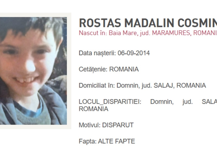 un copil de 11 ani din salaj care sufera de epilepsie este cautat in cinci judete politia face apel la populatie 68c513104cb62