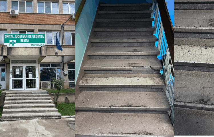 un pacient a murit in spitalul din resita dupa ce o bucata din treapta unei scari s ar fi rupt iar el s a lovit de beton 68c8010e90257