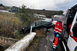 accident rutier in tulcea trei persoane au ajuns la spital 68f361bcb70e9