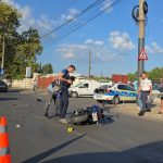 accident rutier la harsova un motociclist a ajuns la spital 68f37b854687a